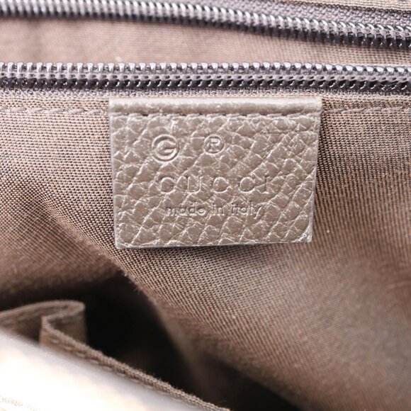 Gucci  GG Flap Large Monogram Canvas Messenger Bag Beige 449171 - Picture 15 of 16